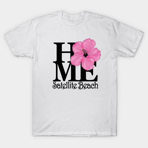 HOME Satellite Beach Pink Hibiscus T-Shirt by SatelliteBeach